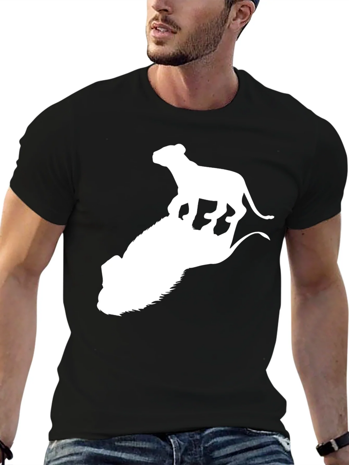 Lion King Black T-Shirt - Simba on Pride Rock product image 5