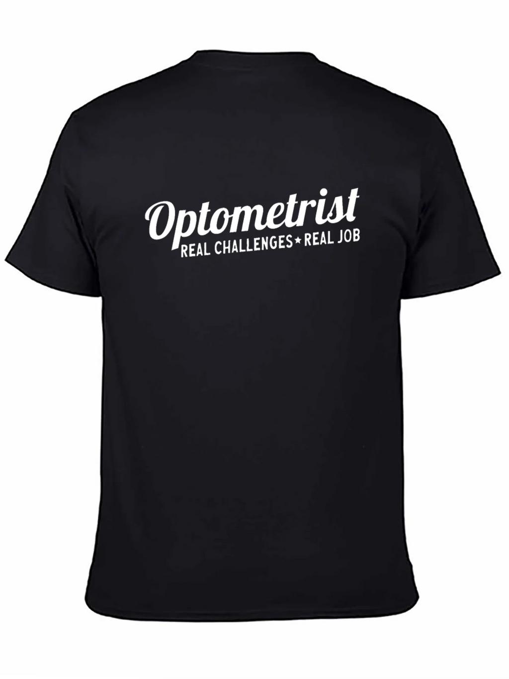 Optometrist Real Challenges Job Graphic T-Shirt product image 2