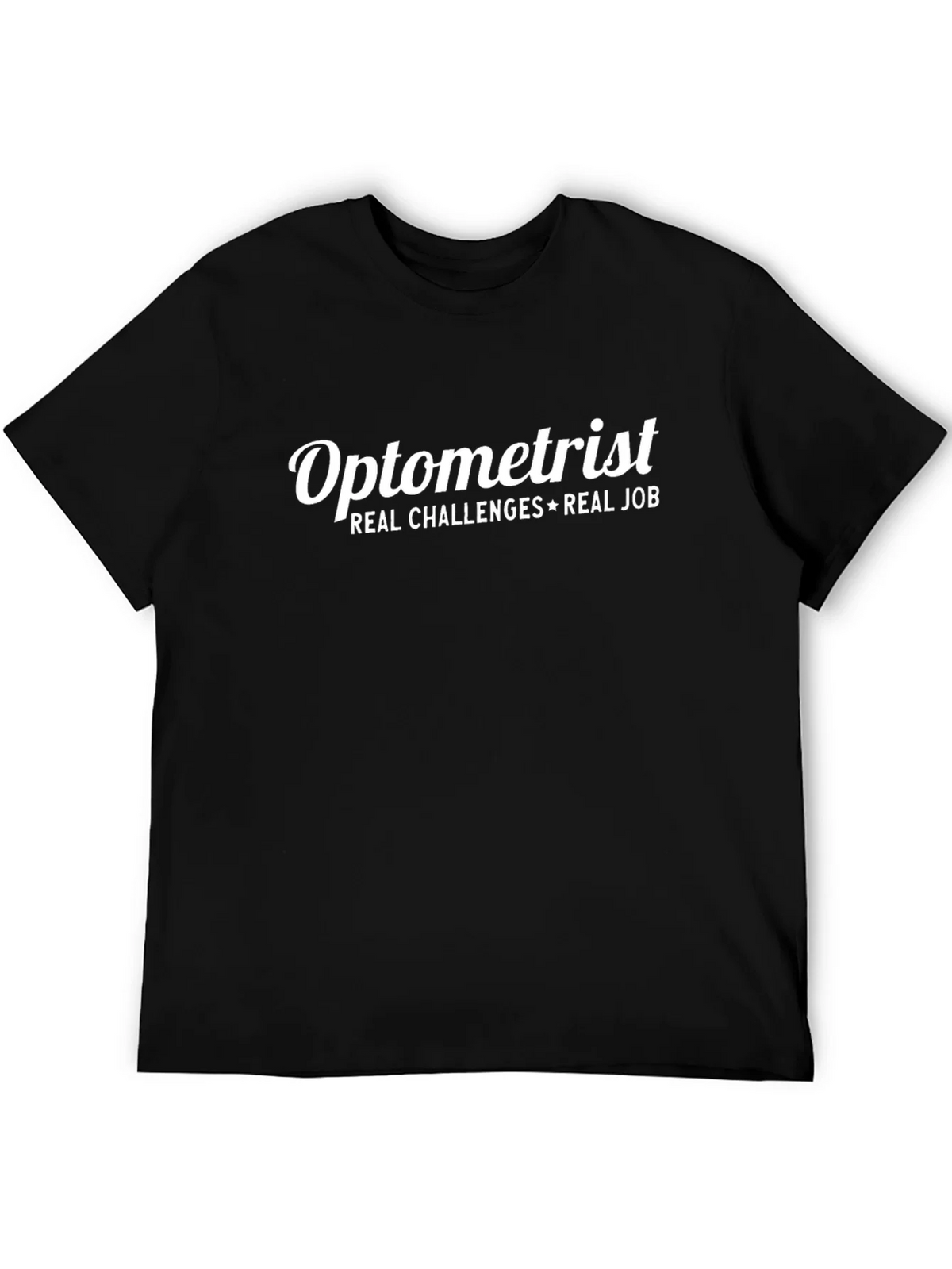Optometrist Real Challenges Job Graphic T-Shirt product image 3