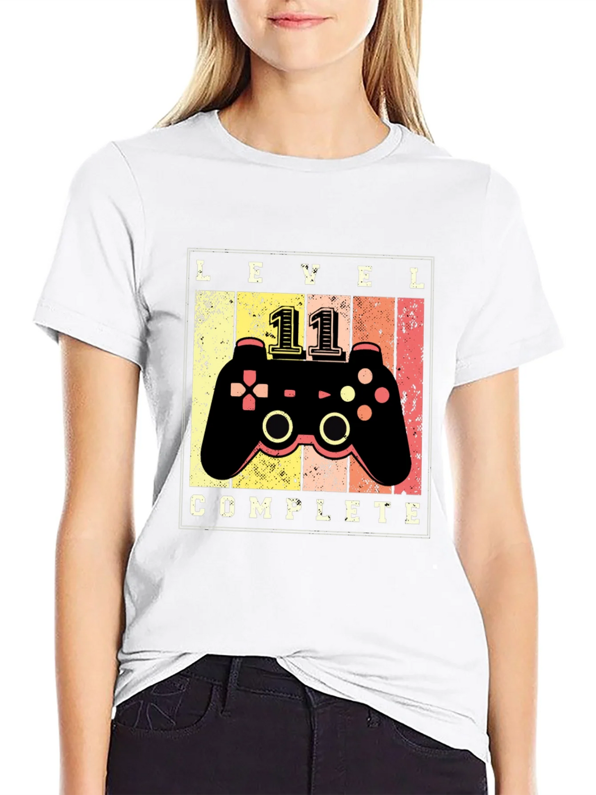Level 11 Complete Gaming T-Shirt - Gamer Gift product image 8
