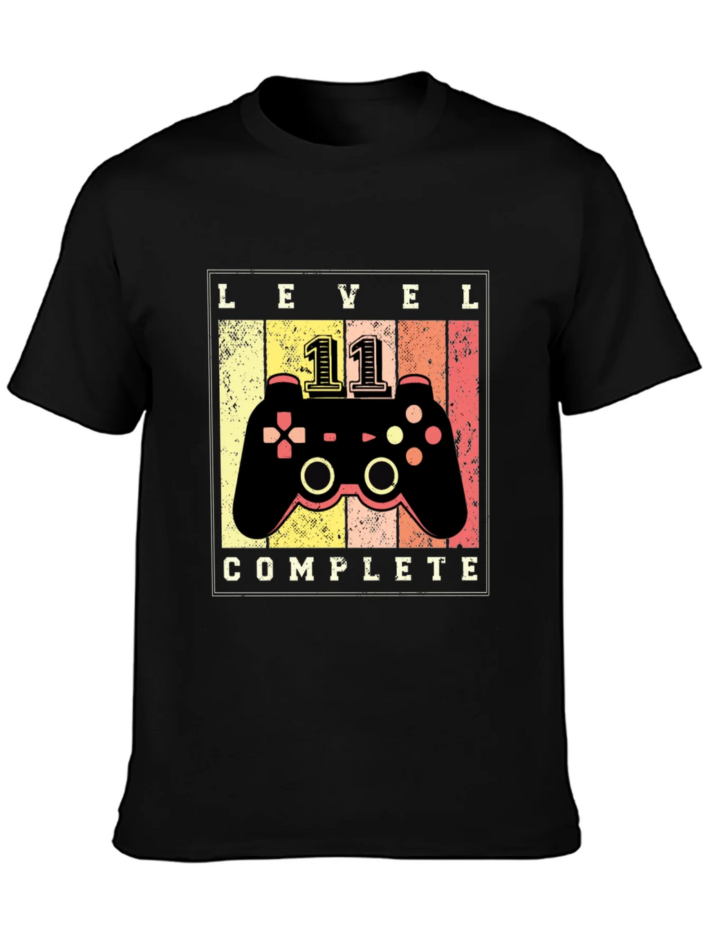 Level 11 Complete Gaming T-Shirt - Gamer Gift product image 3