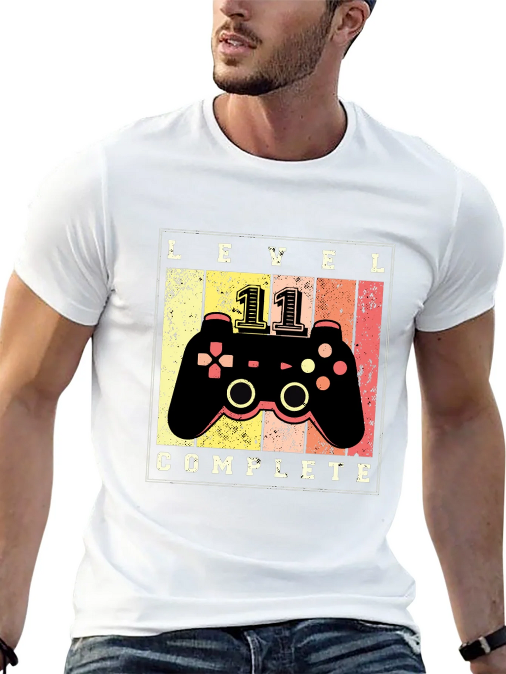 Level 11 Complete Gaming T-Shirt - Gamer Gift product image 12