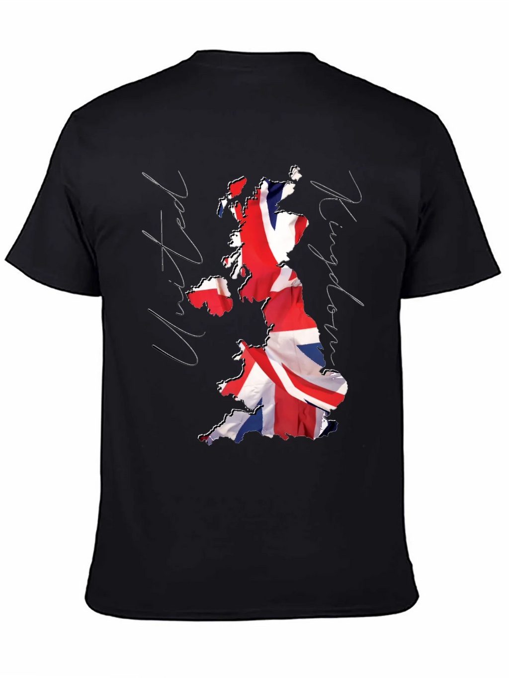 Union Jack Map T-Shirt - United Kingdom Pride product image 4