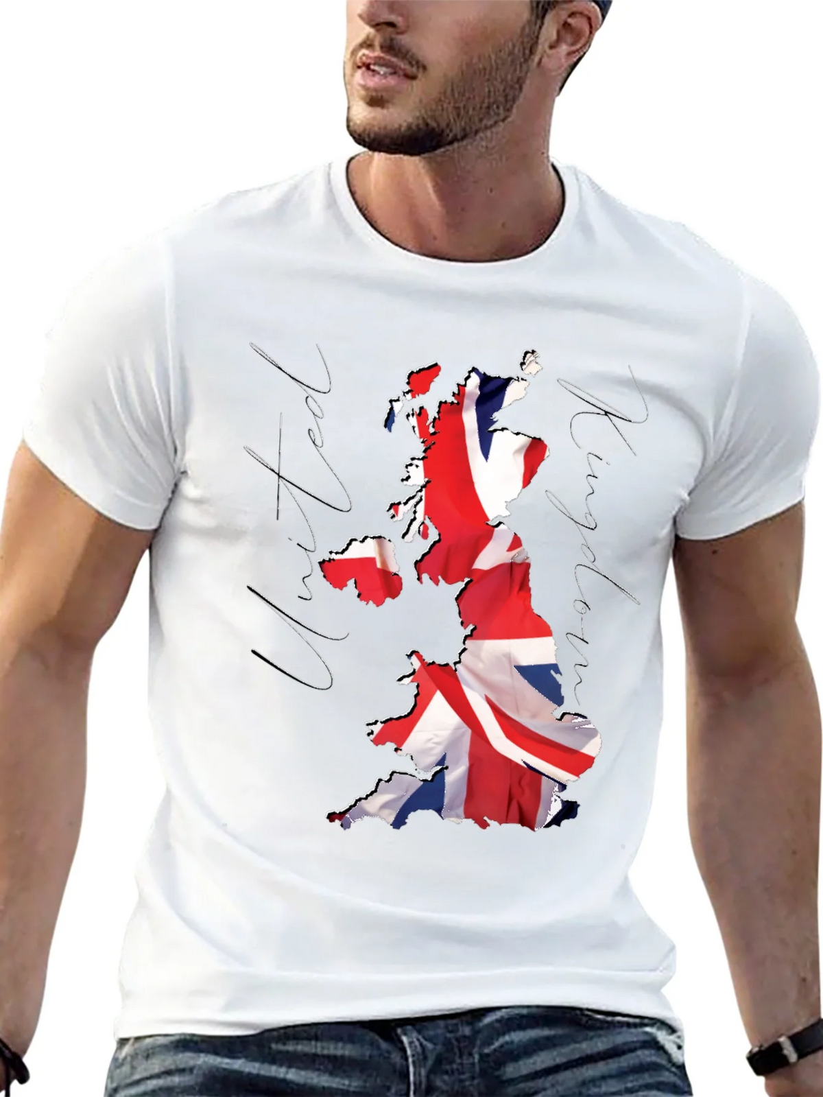 Union Jack Map T-Shirt - United Kingdom Pride product image 12