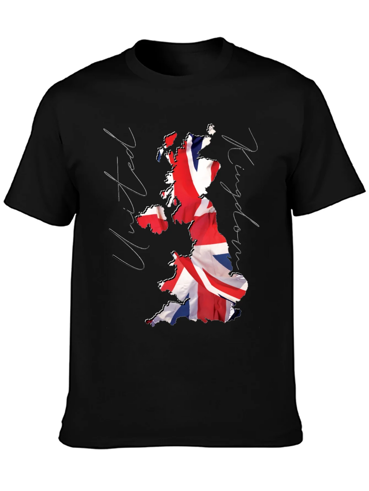 Union Jack Map T-Shirt - United Kingdom Pride product image 3