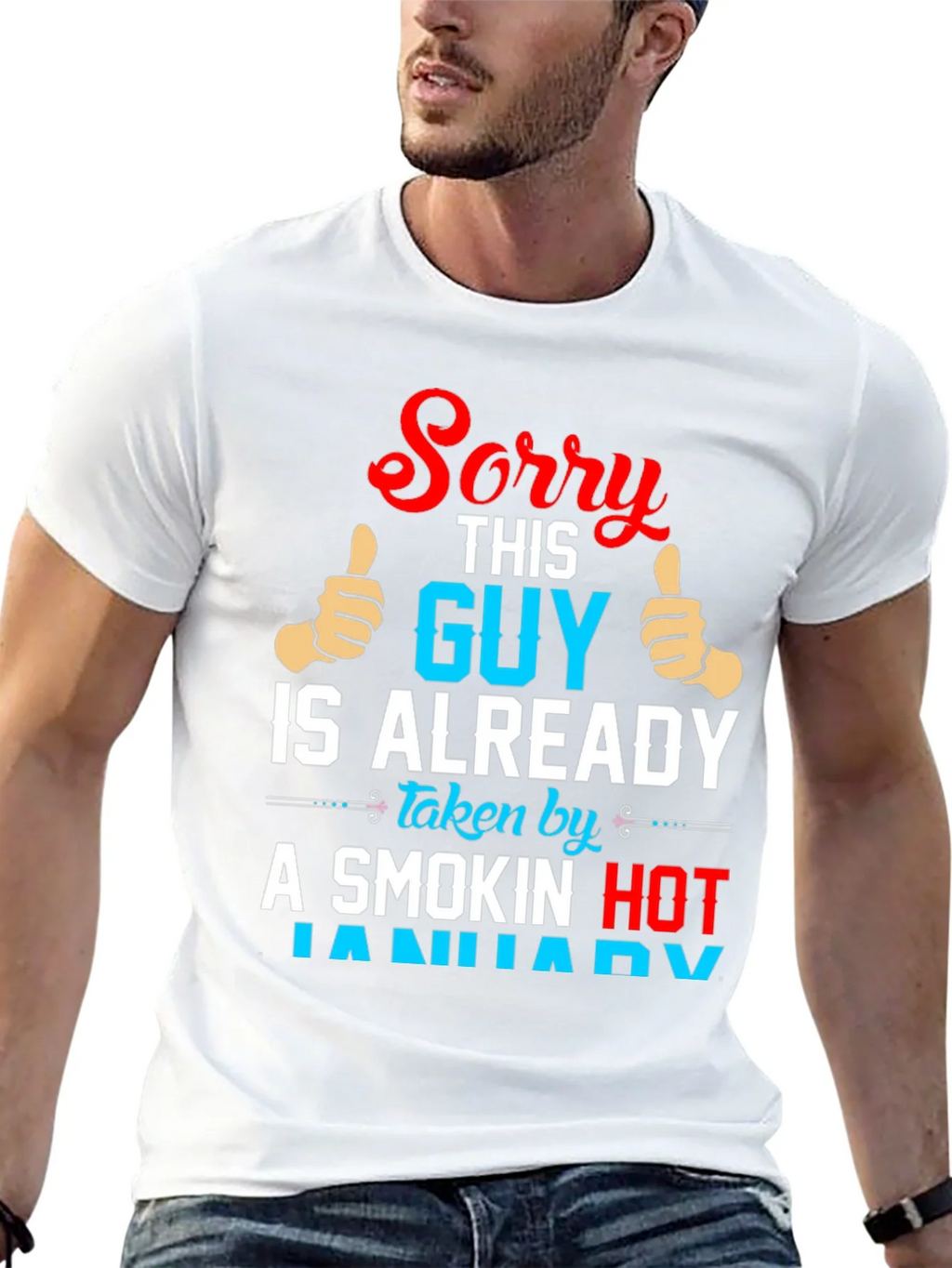 Sorry This Guy Is Already Taken By January T-Shirt product image 12