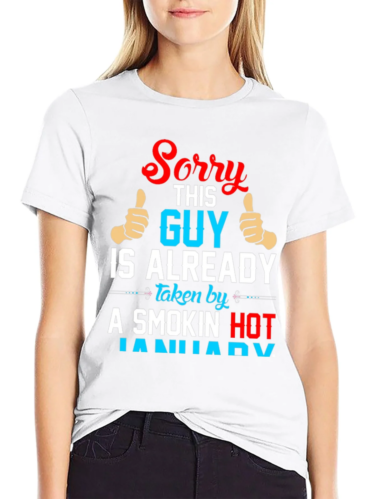 Sorry This Guy Is Already Taken By January T-Shirt product image 8
