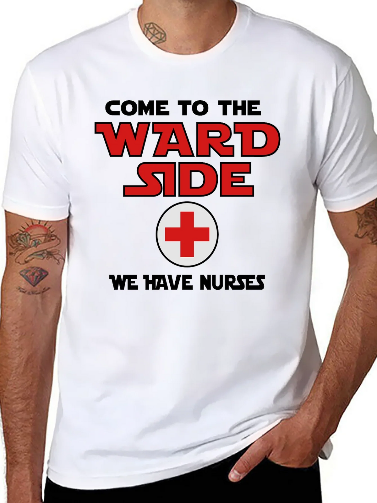 Come to the Ward Side Nurse T-Shirt product image 6