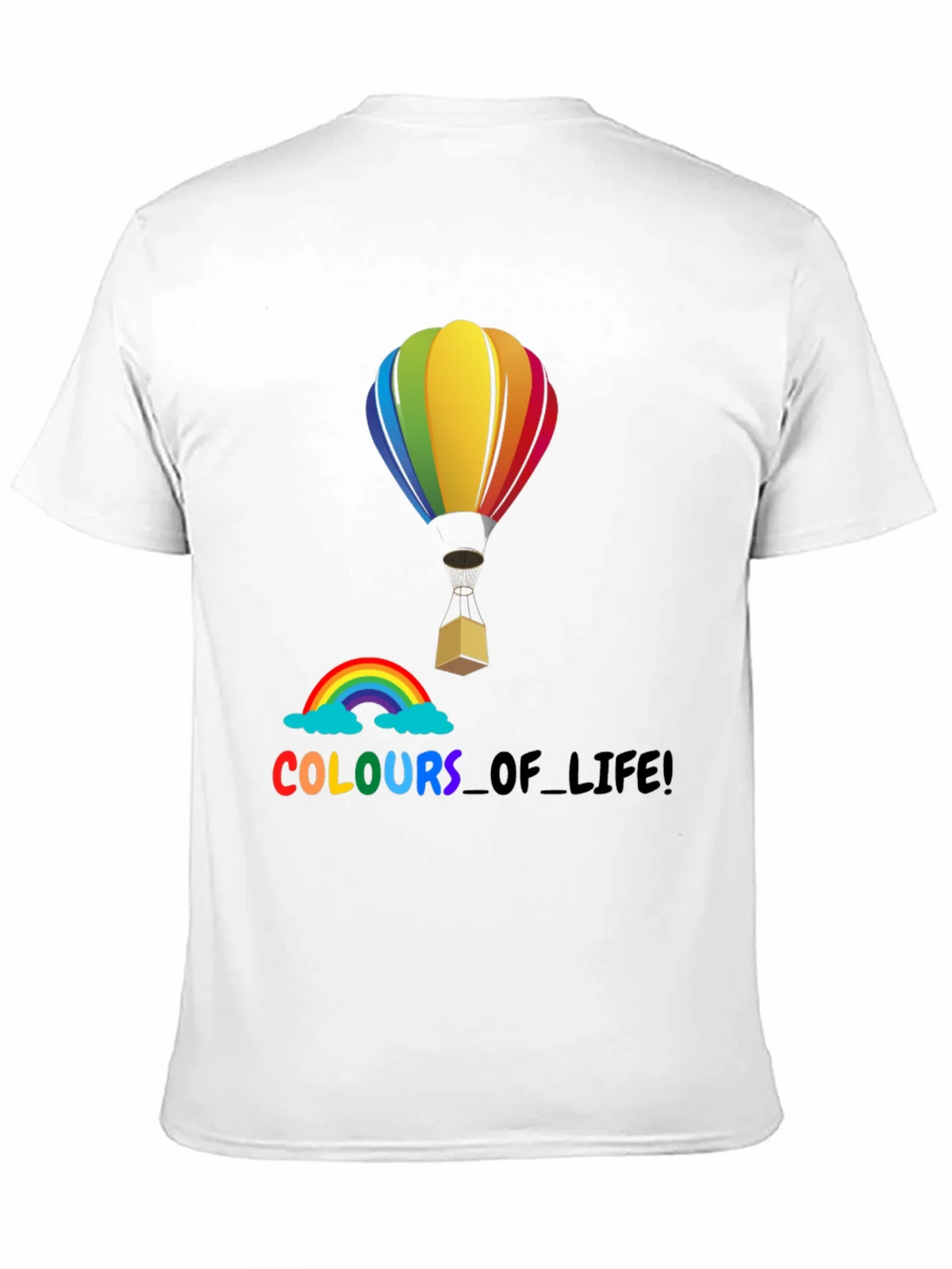 Rainbow Colors of Life Graphic T-Shirt product image 10