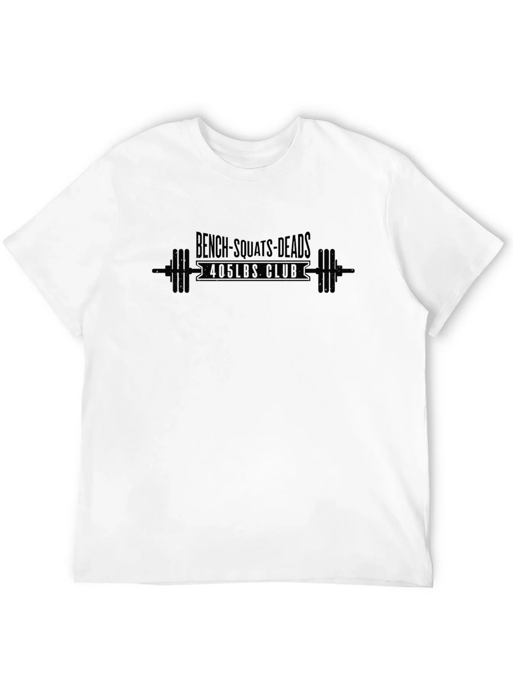 Bench Squats Deadlift 405lbs Club Graphic T-Shirt product image 8