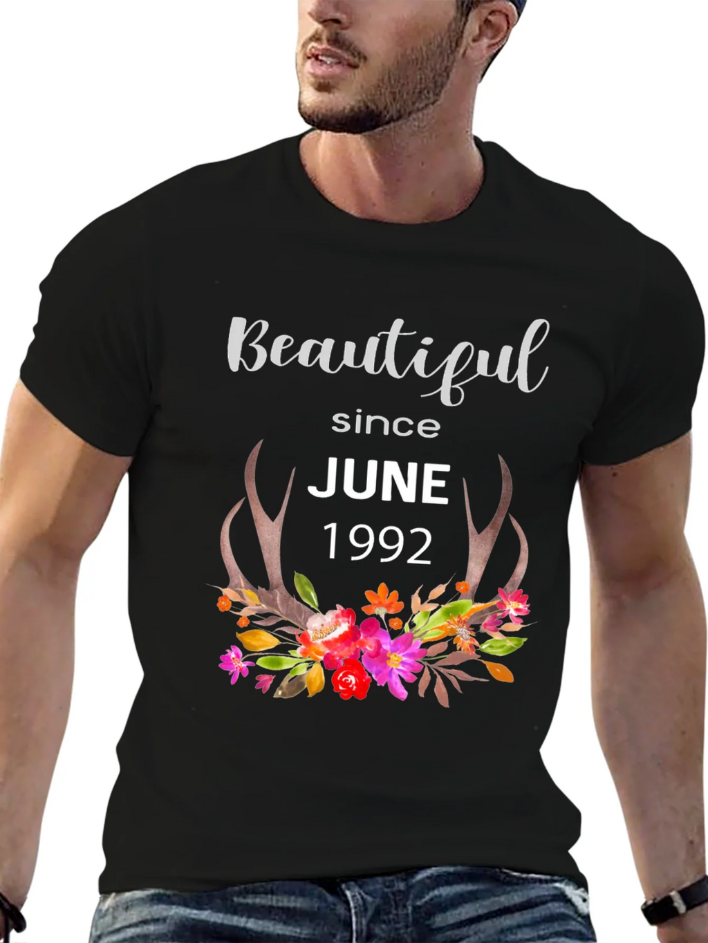 Beautiful Since June 1992 Graphic Tee product image 6