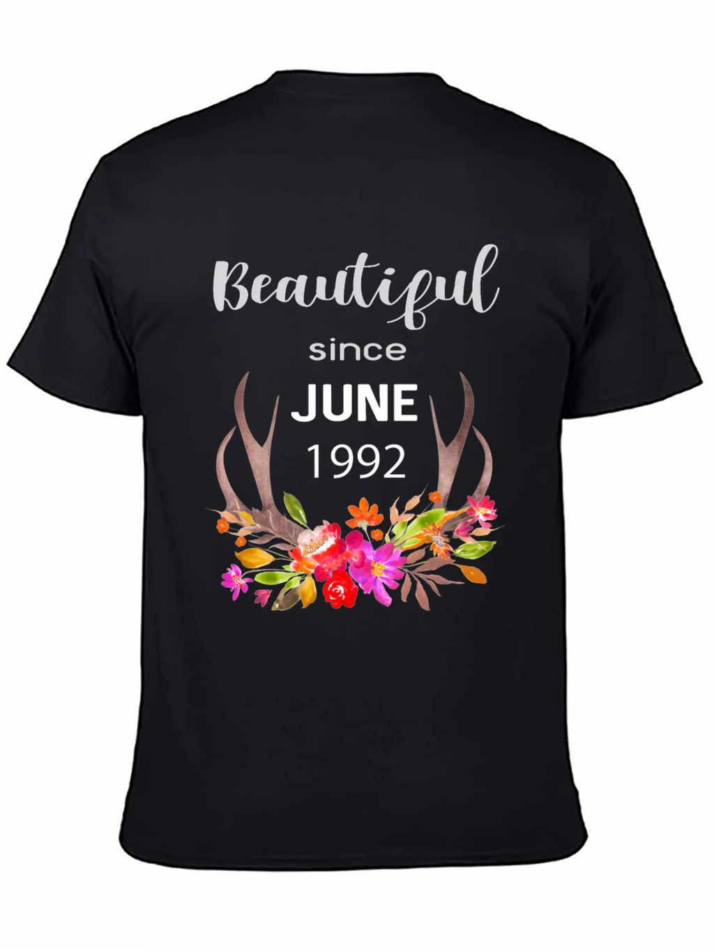 Beautiful Since June 1992 Graphic Tee product image 4