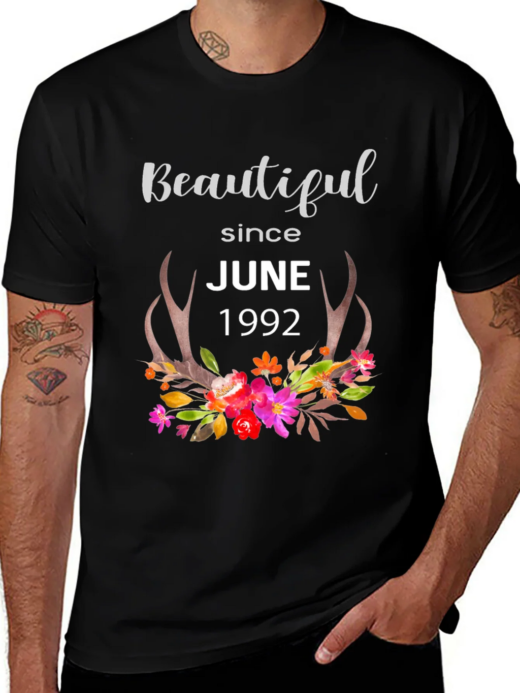Beautiful Since June 1992 Graphic Tee product image 1