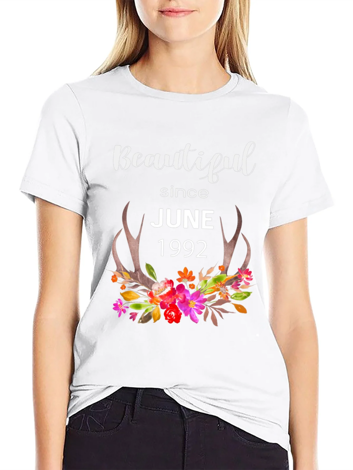 Beautiful Since June 1992 Graphic Tee product image 8