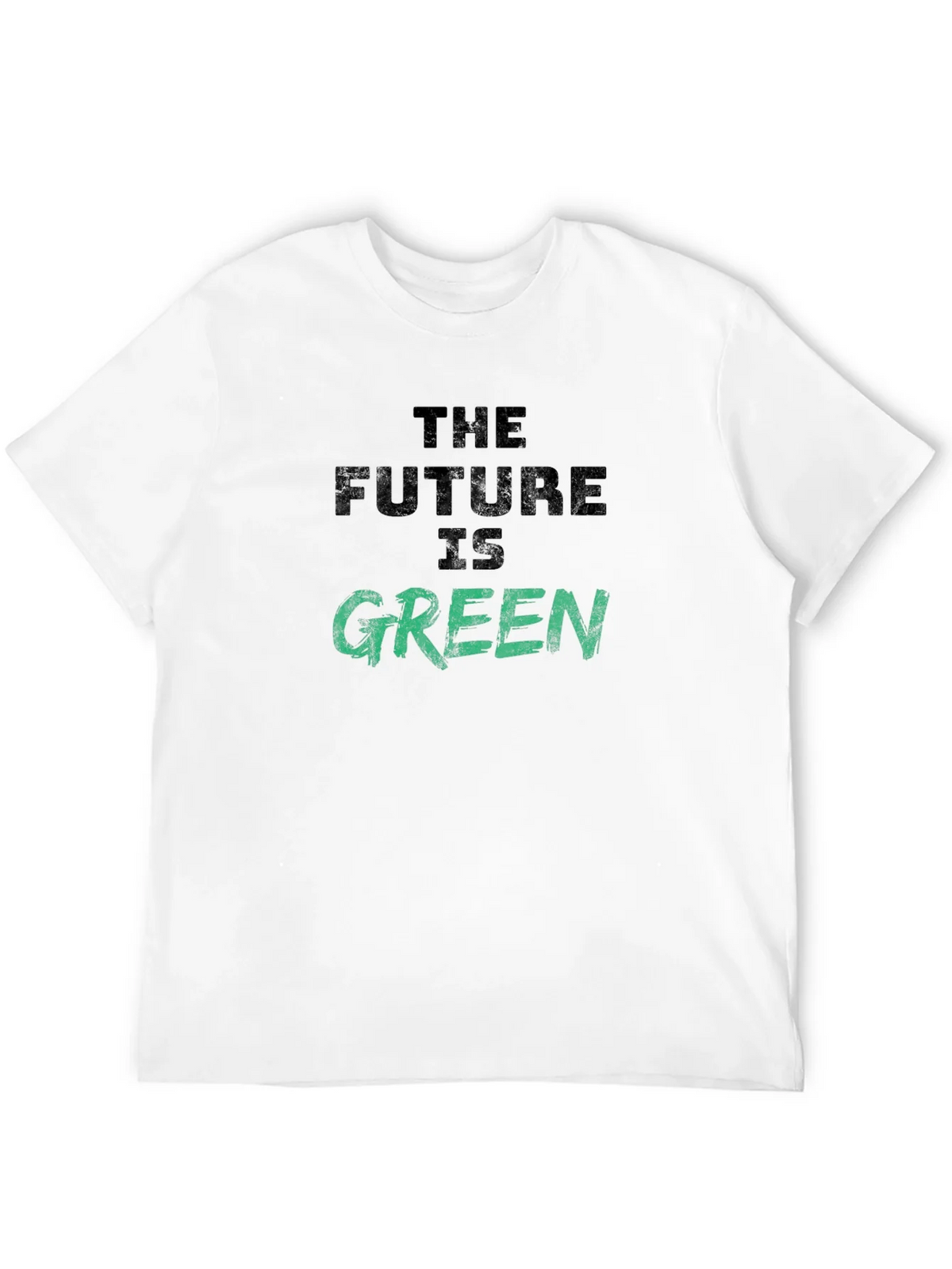 The Future is Green Graphic Tee - Eco-Friendly Slogan product image 6