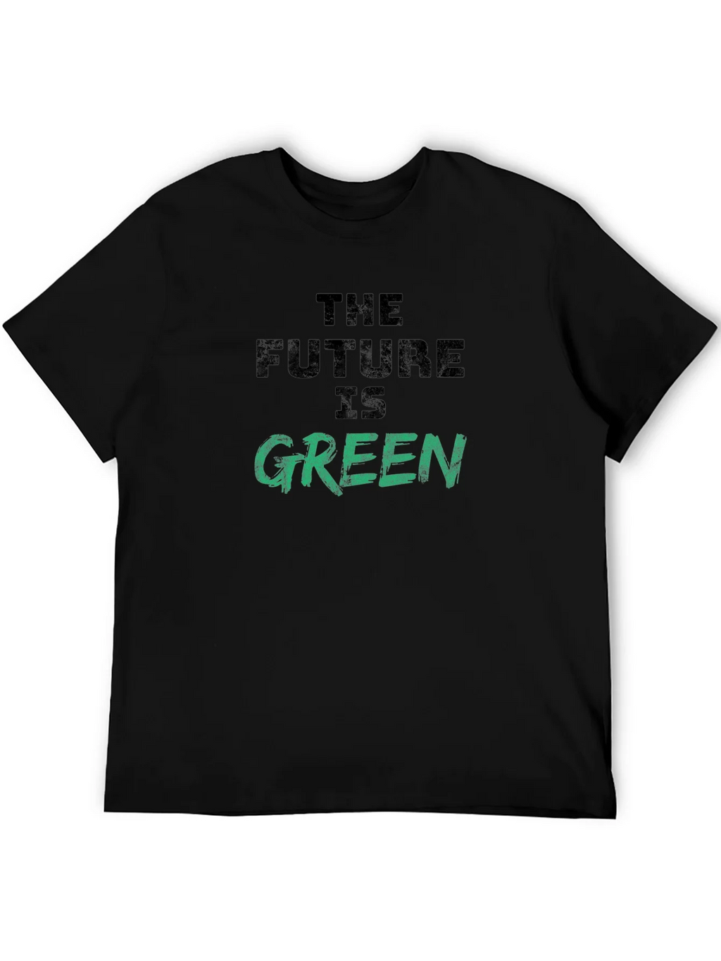 The Future is Green Graphic Tee - Eco-Friendly Slogan product image 3