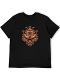 King Lion Graphic Black T-Shirt product image 1
