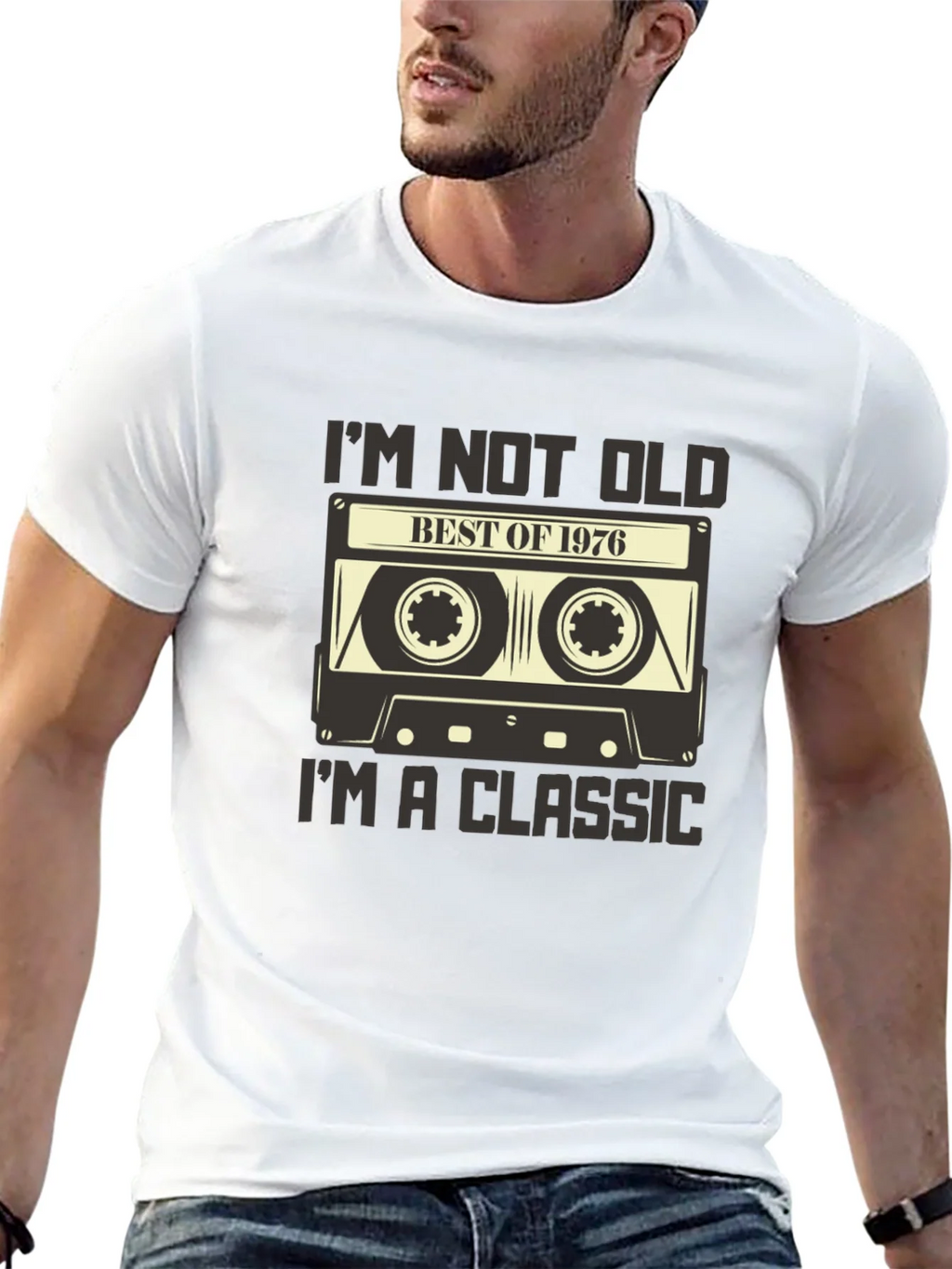 Im Not Old Im A Classic 1976 Retro T-Shirt product image 12