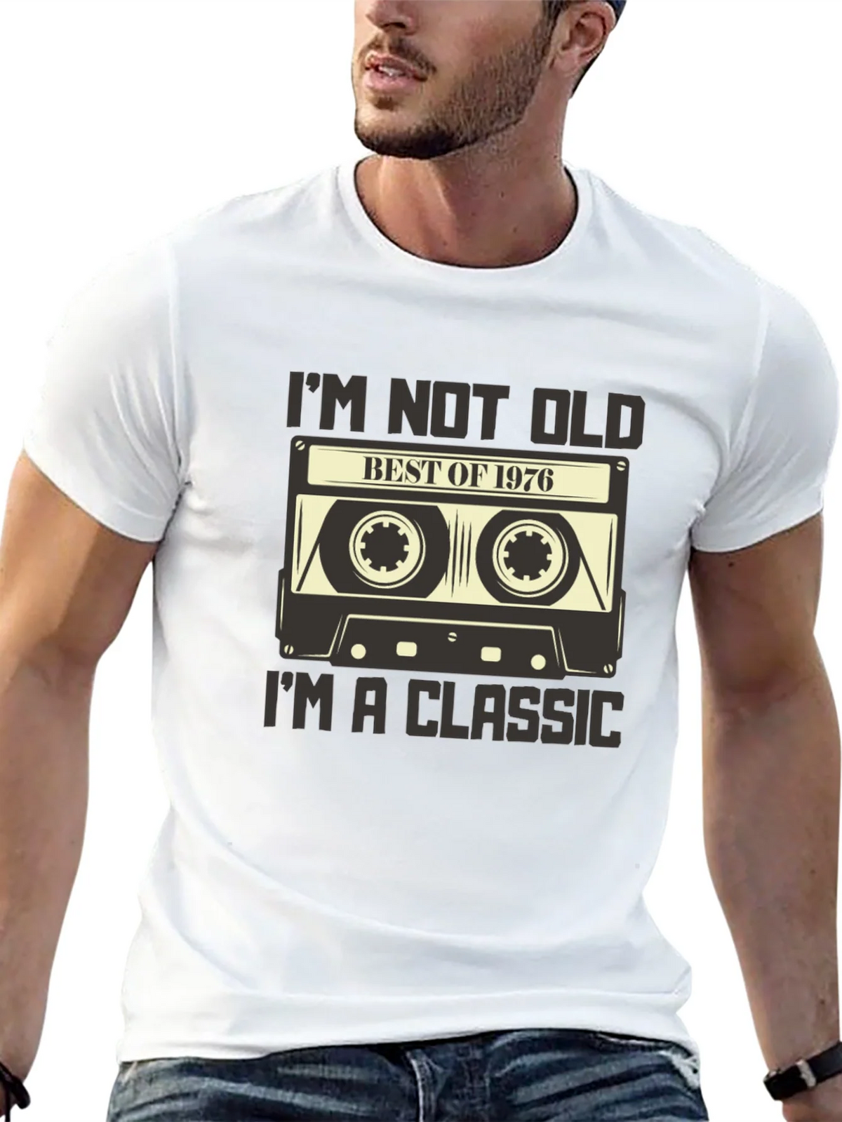 Im Not Old Im A Classic 1976 Retro T-Shirt product image 12