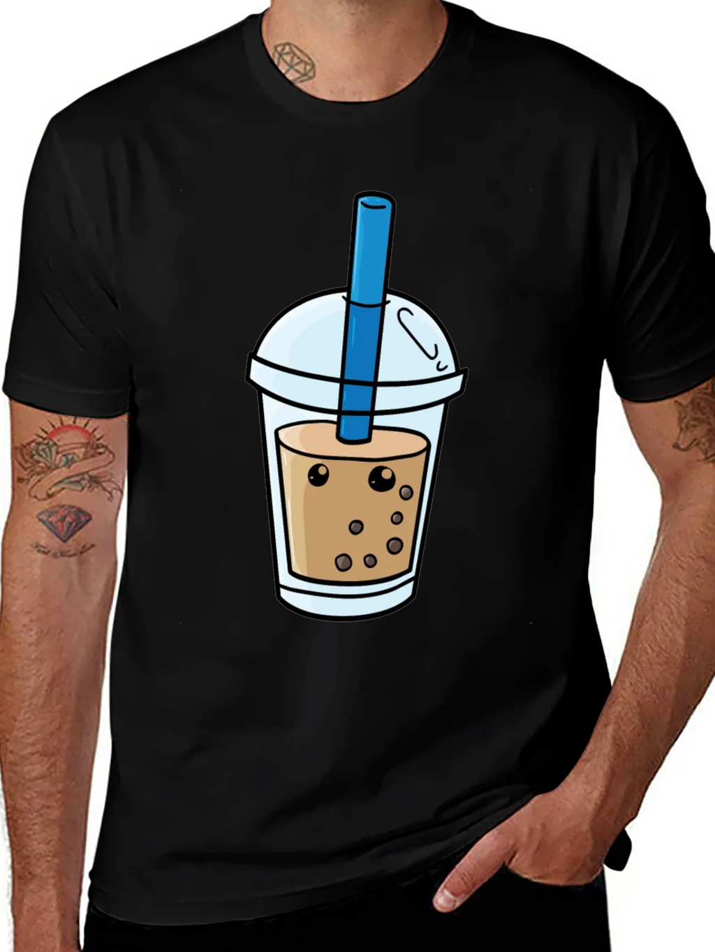 Boba Tea Graphic Tee - Casual Style product image 1