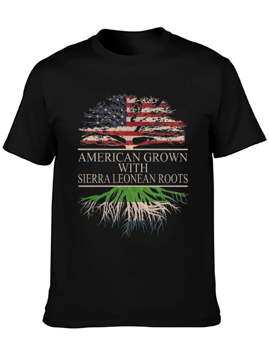 American Sierra Leone Roots T-Shirt product image 3