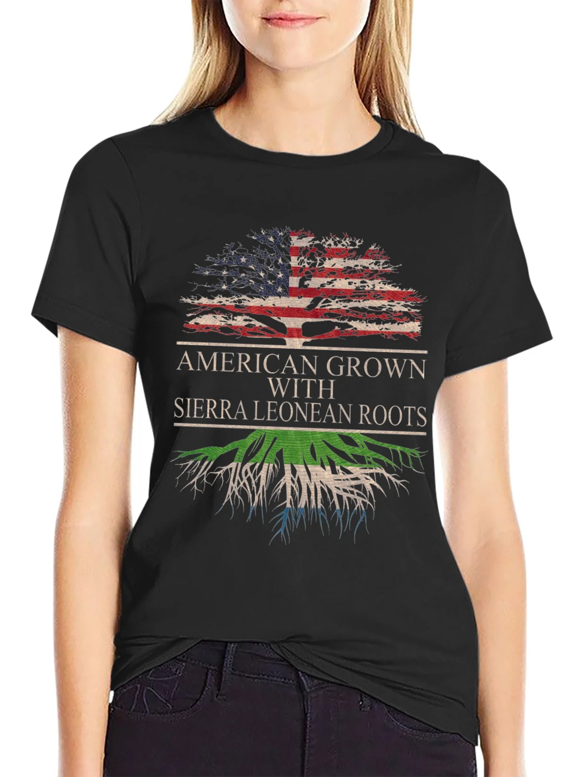 American Sierra Leone Roots T-Shirt product image 2
