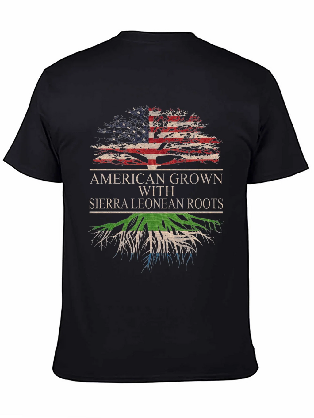 American Sierra Leone Roots T-Shirt product image 4