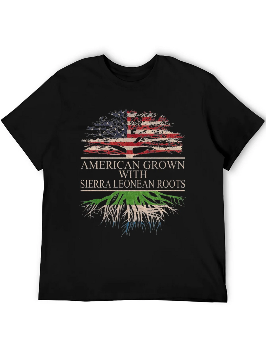 American Sierra Leone Roots T-Shirt product image 5