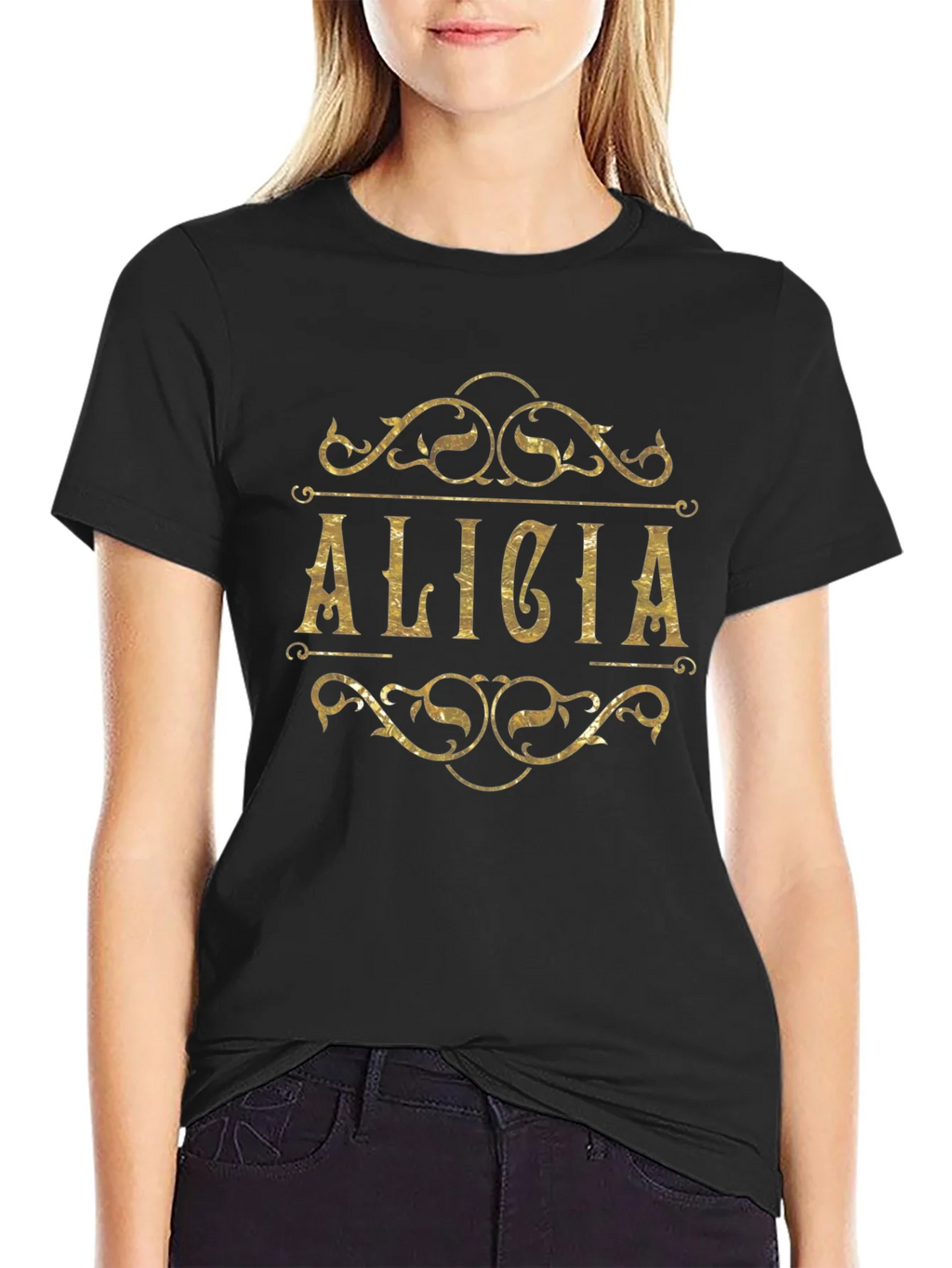 Personalized Alicia Graphic Tee product image 2