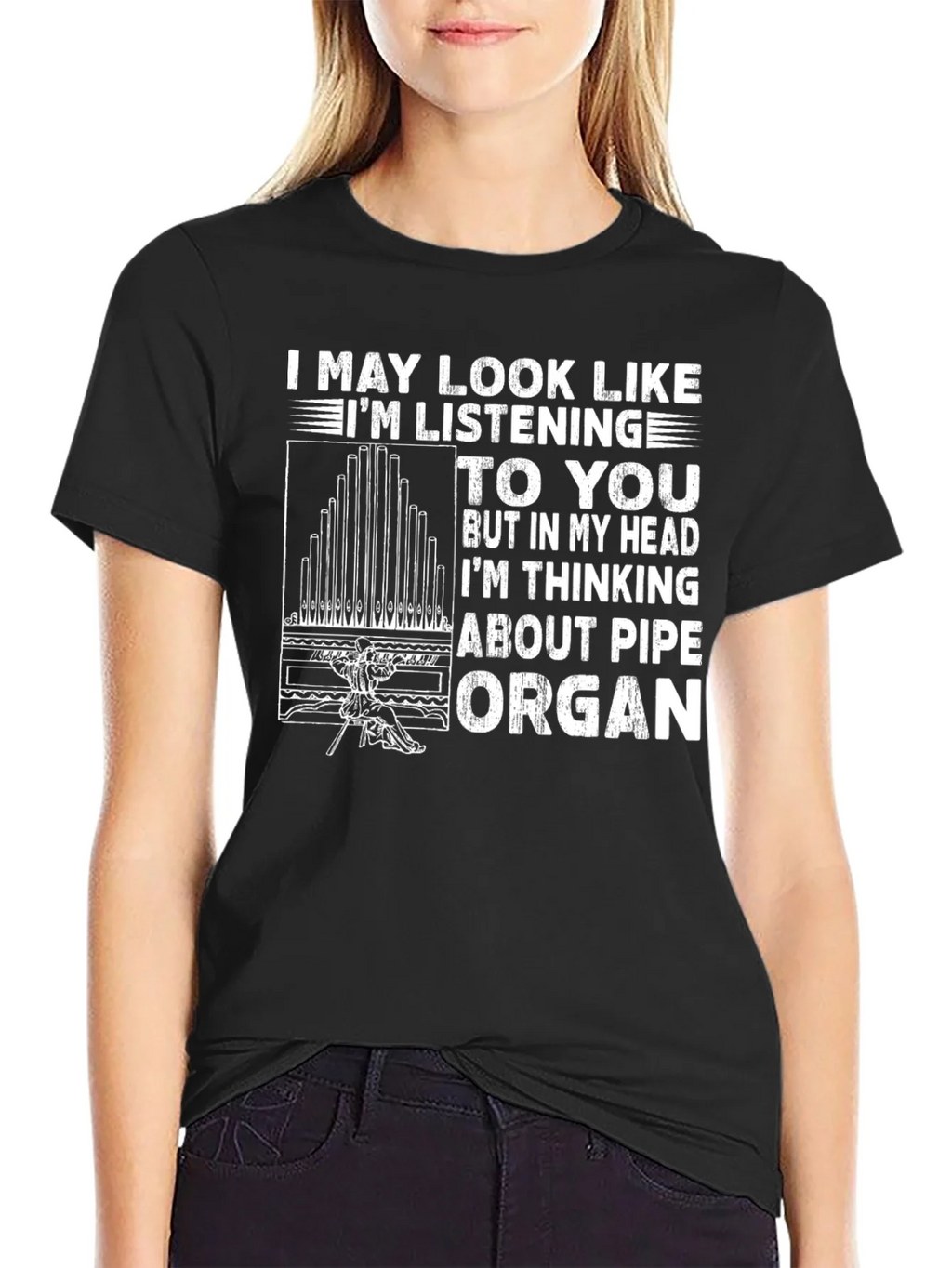 Pipe Organ T-Shirt - Musician Humor Tee product image 2