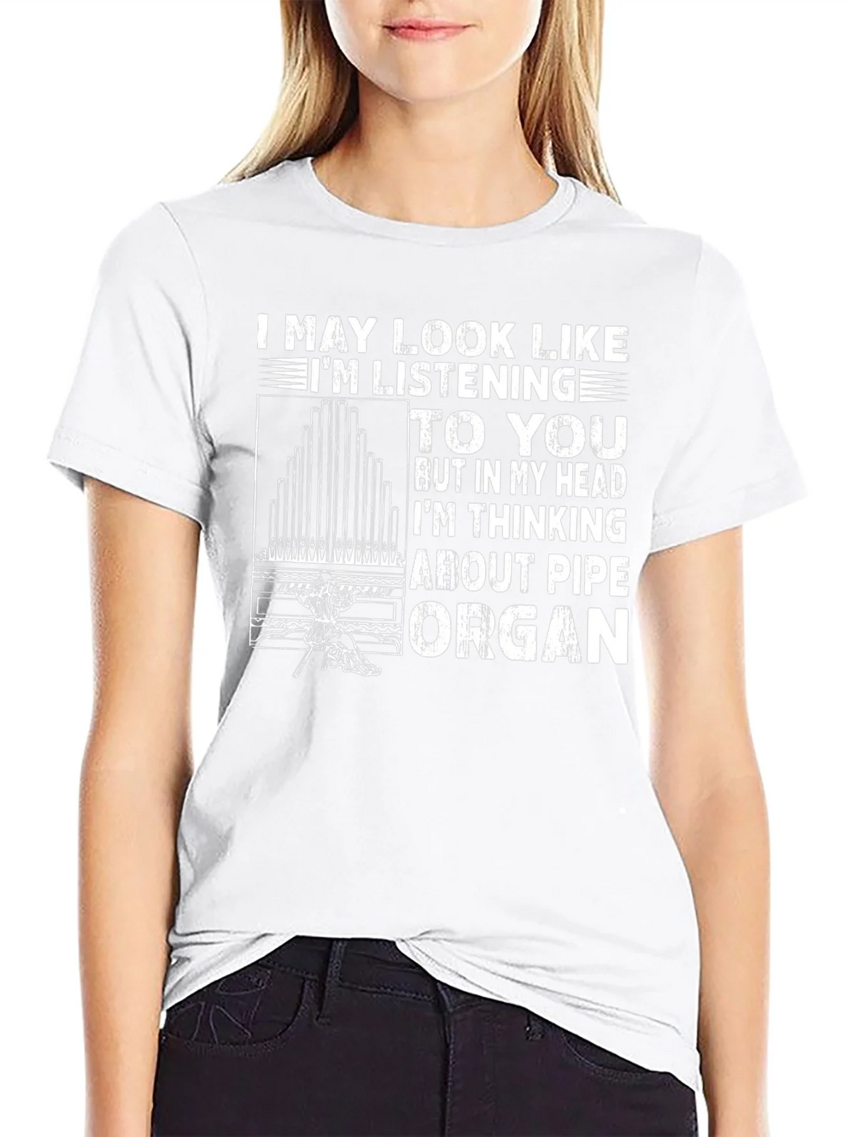 Pipe Organ T-Shirt - Musician Humor Tee product image 6