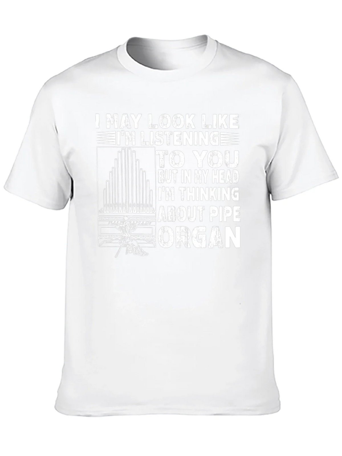 Pipe Organ T-Shirt - Musician Humor Tee product image 7