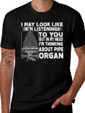 Pipe Organ T-Shirt - Musician Humor Tee product image 1