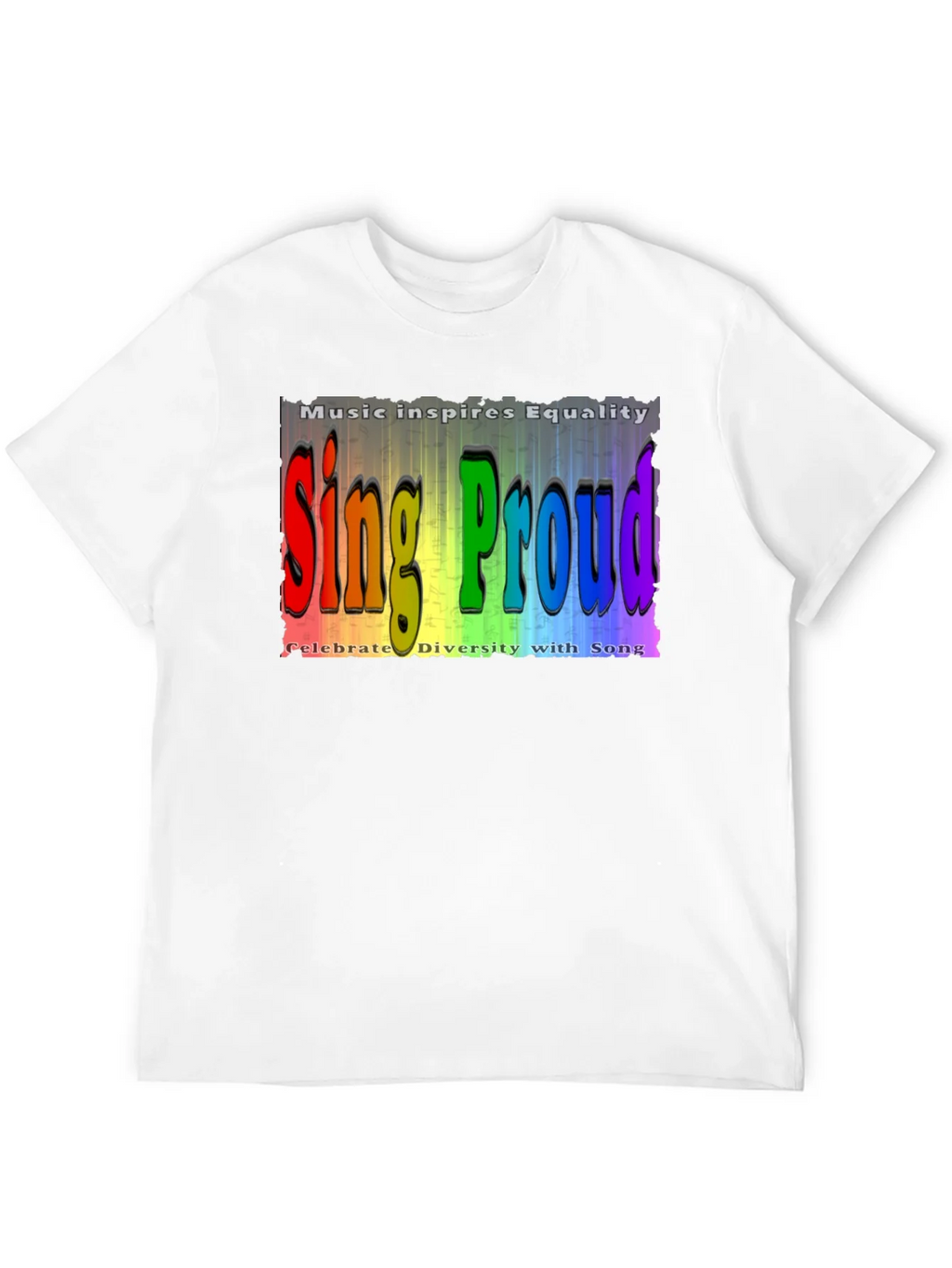 Sing Proud Equality Music T-Shirt product image 11