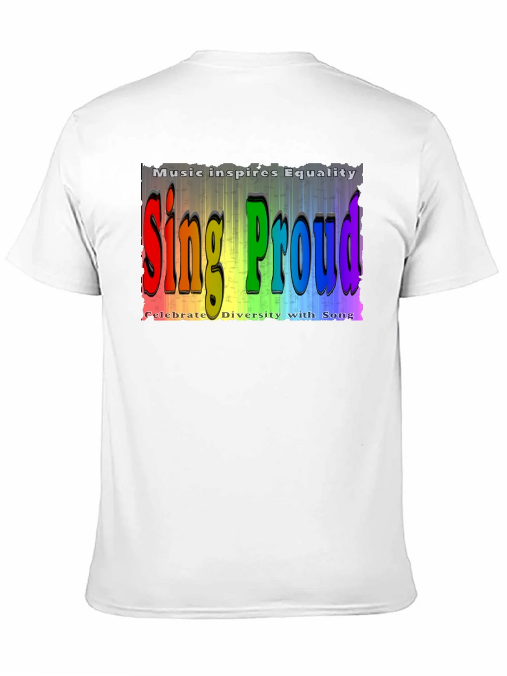 Sing Proud Equality Music T-Shirt product image 10