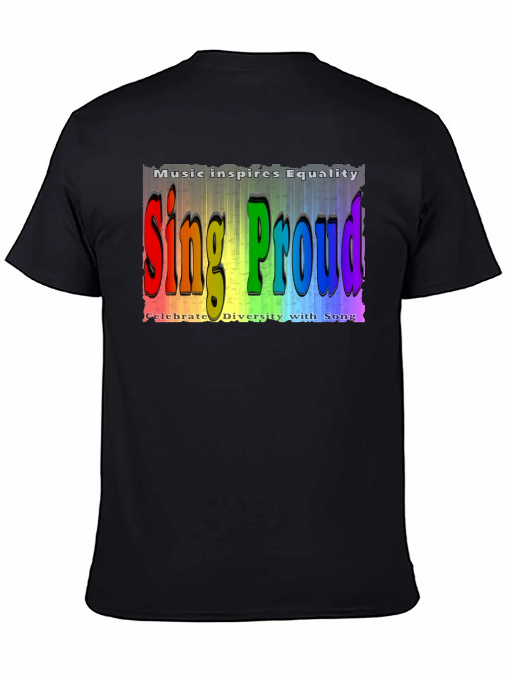 Sing Proud Equality Music T-Shirt product image 4