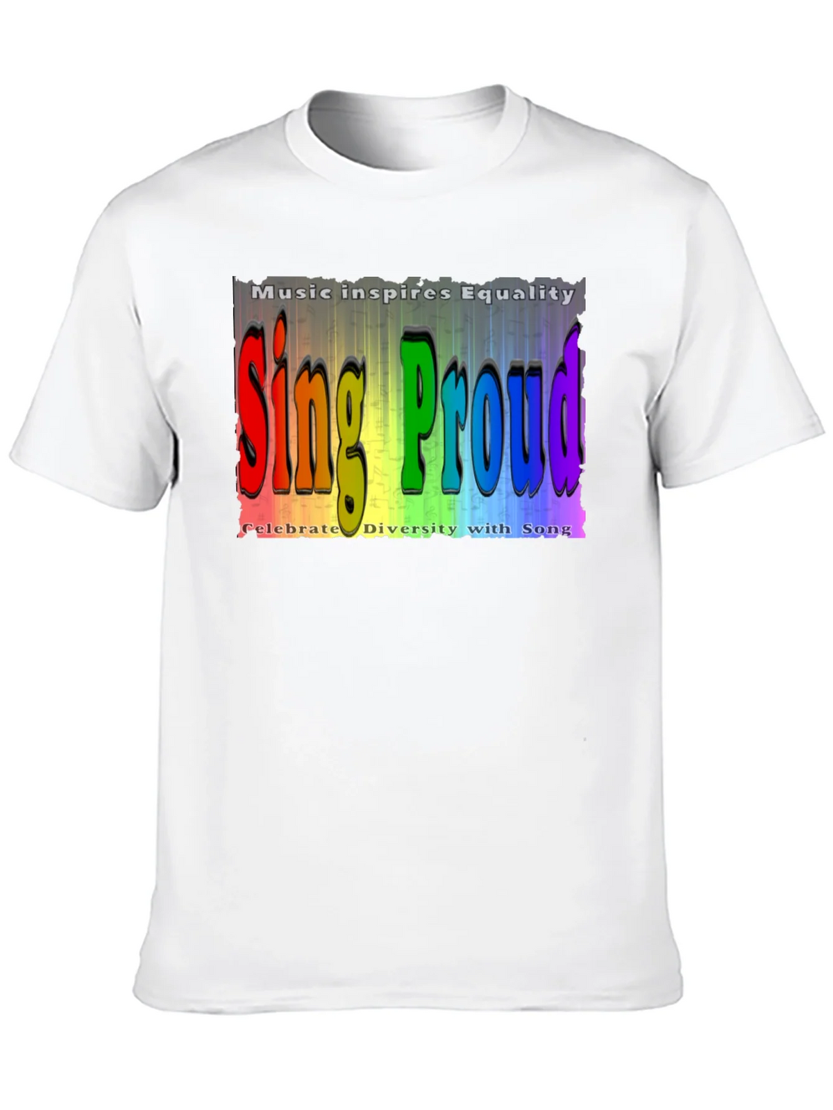 Sing Proud Equality Music T-Shirt product image 9