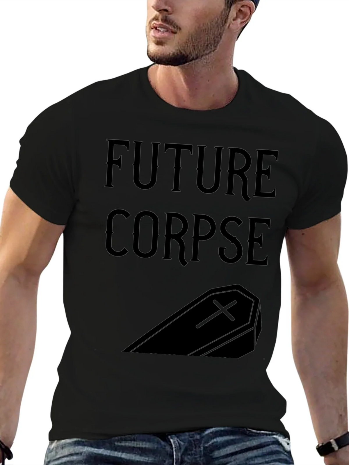Future Corpse T-Shirt - Gothic Humor Tee product image 6