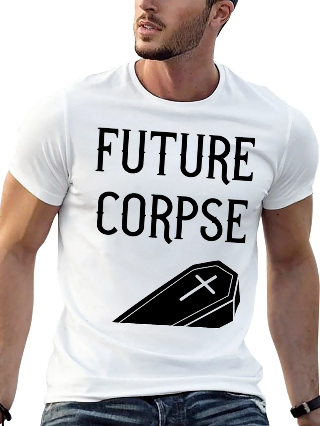 Future Corpse T-Shirt - Gothic Humor Tee product image 12