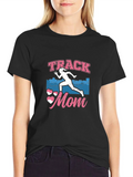 Track Mom Black Graphic Tee product image 1