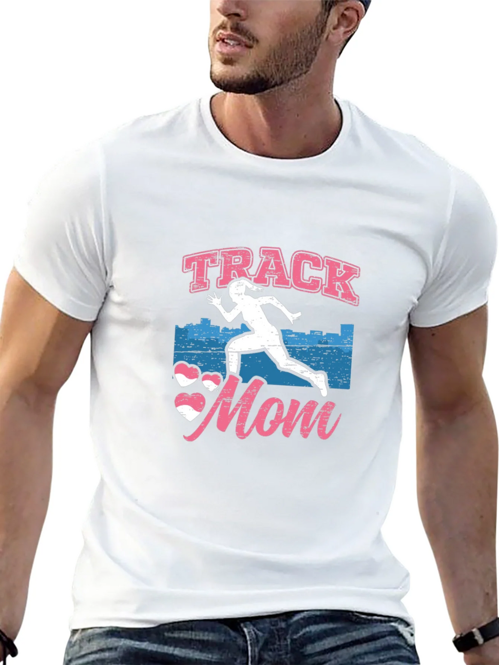 Track Mom Black Graphic Tee product image 3