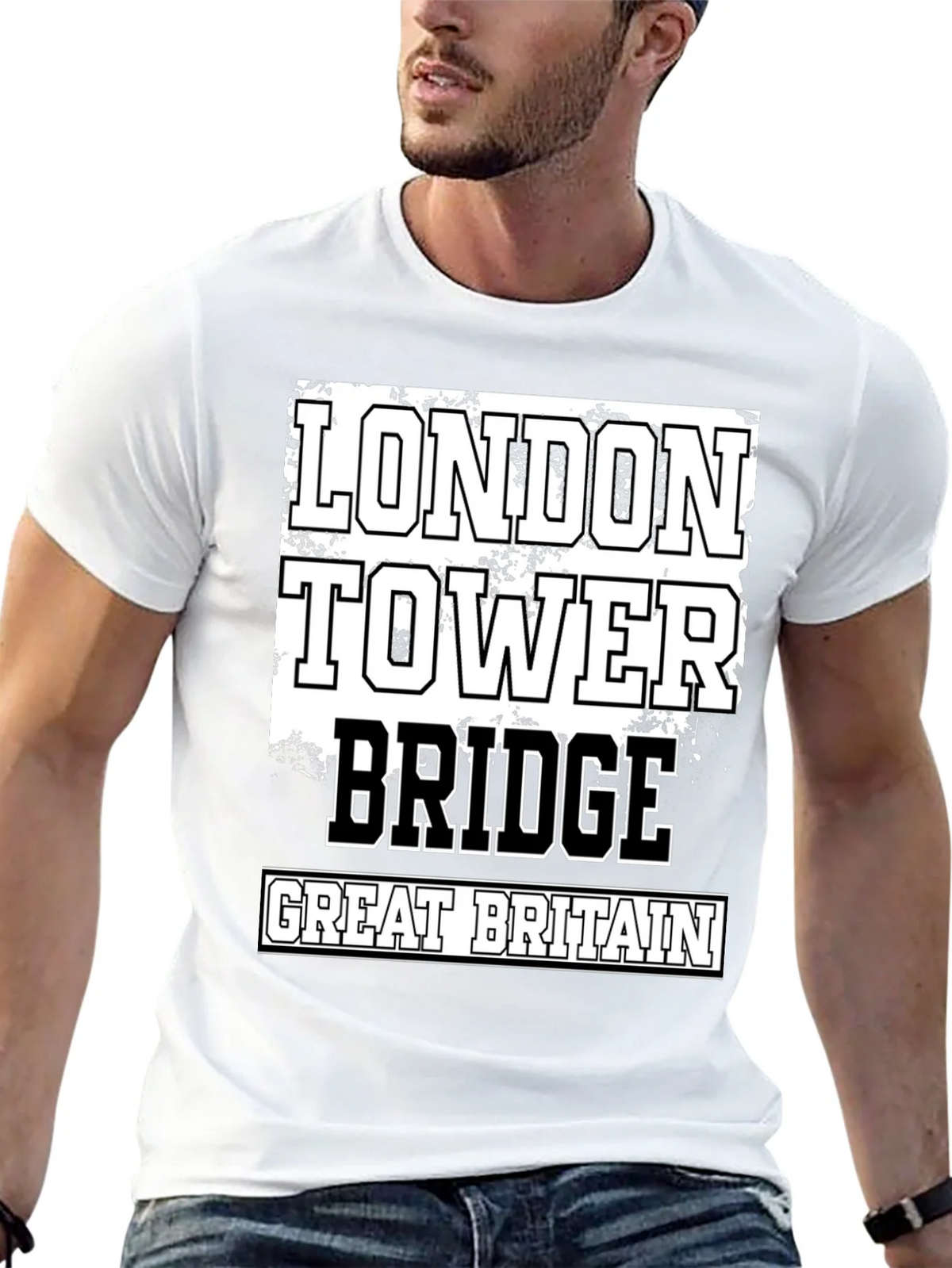 London Tower Bridge Graphic Tee - Great Britain Souvenir product image 12