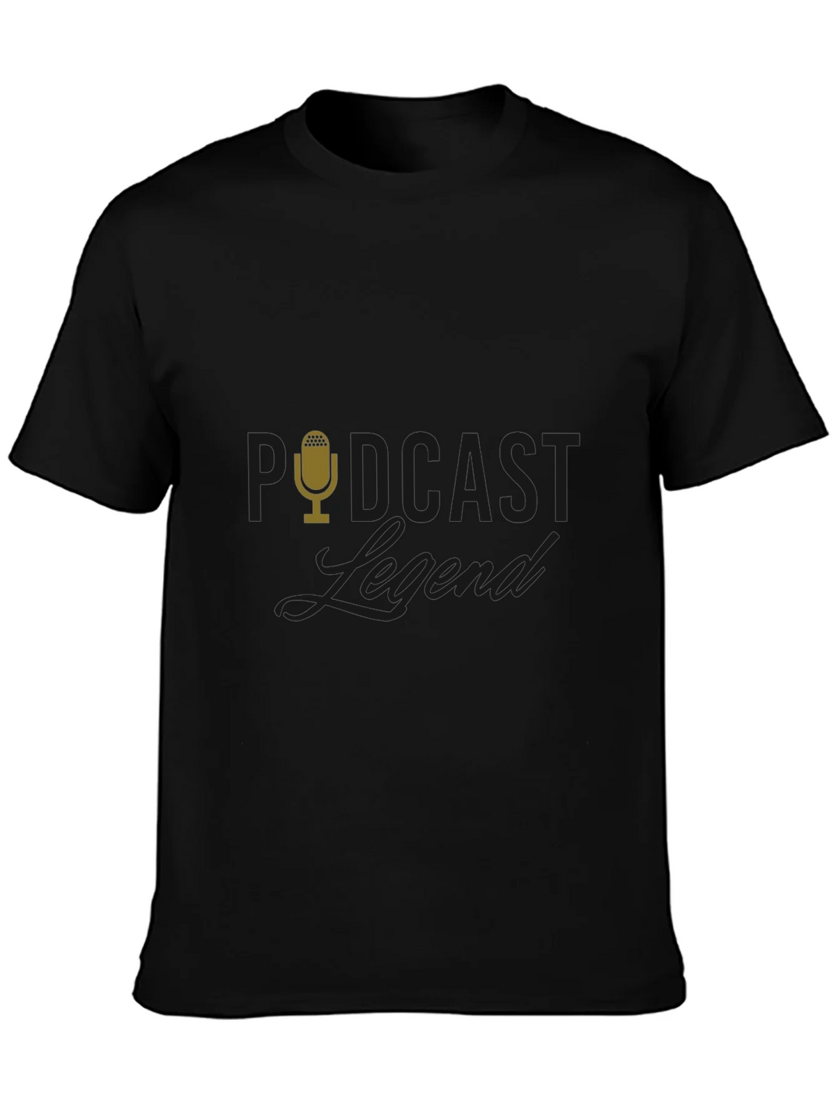 Podcast Legend Black T-Shirt product image 3