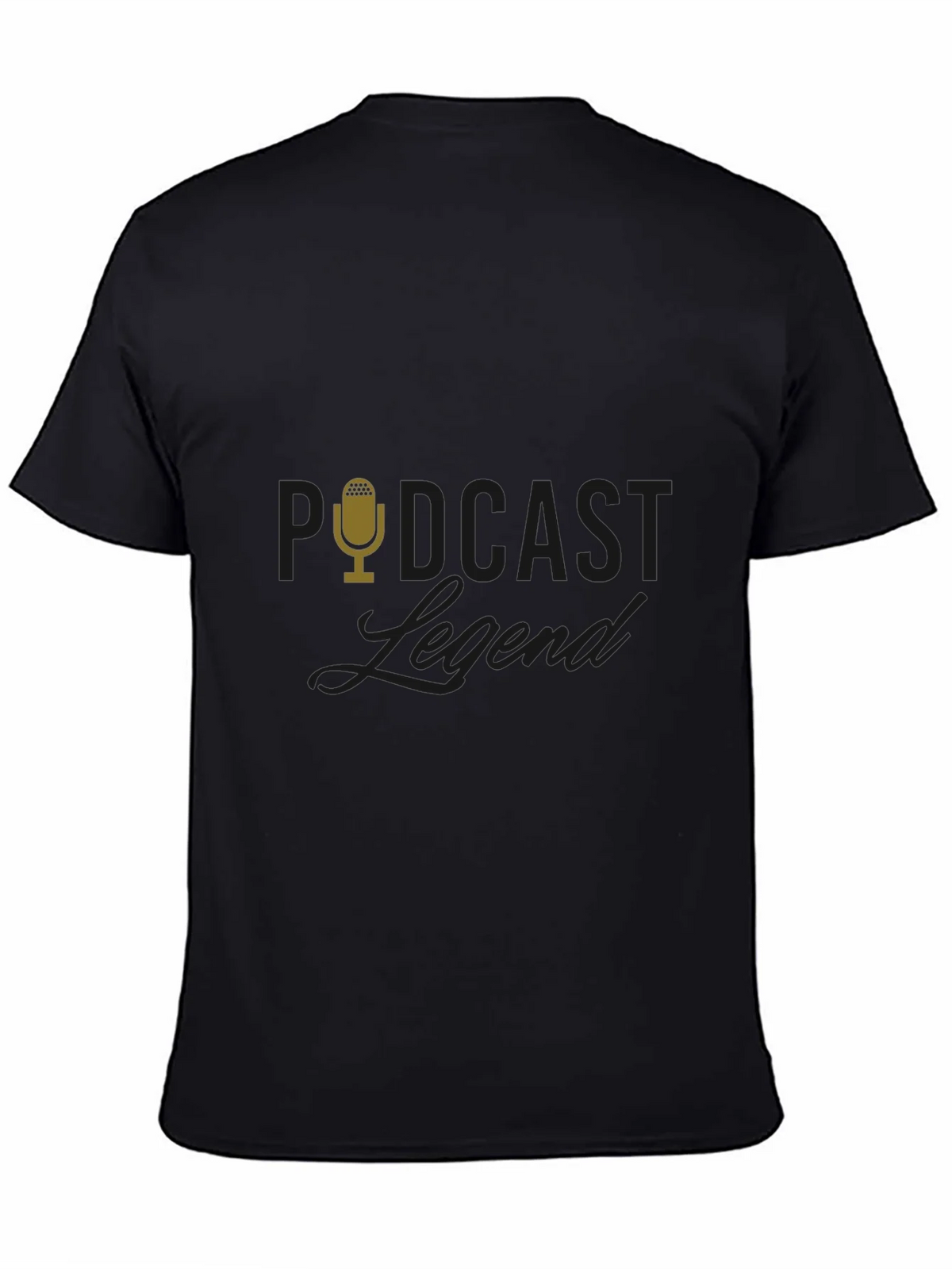Podcast Legend Black T-Shirt product image 4