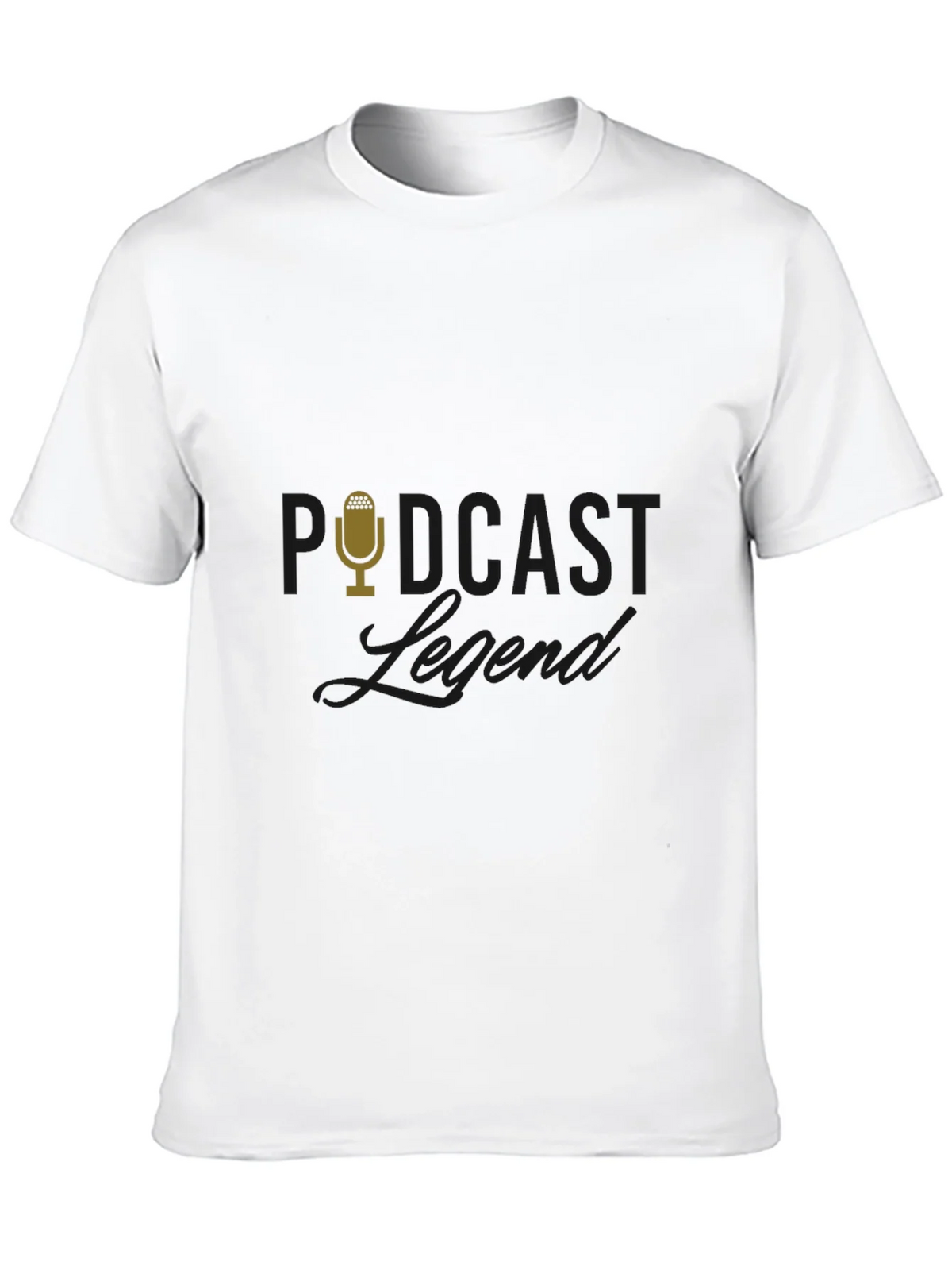 Podcast Legend Black T-Shirt product image 9