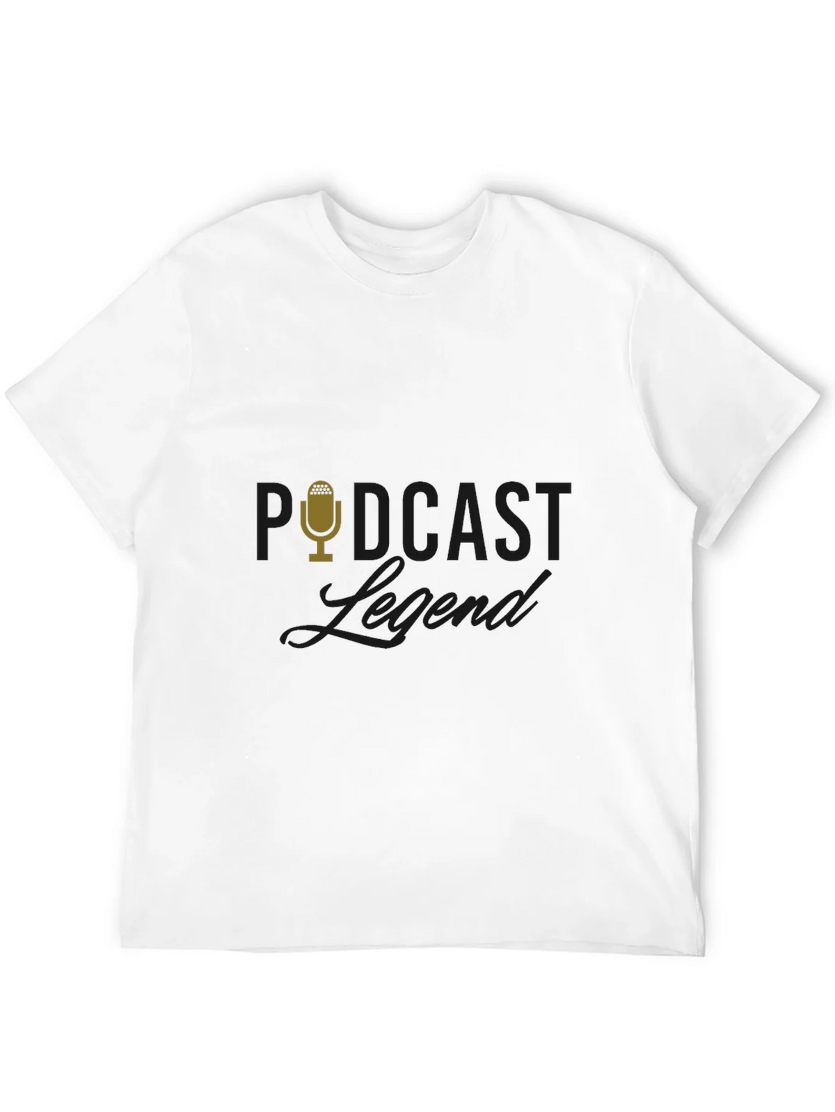 Podcast Legend Black T-Shirt product image 11