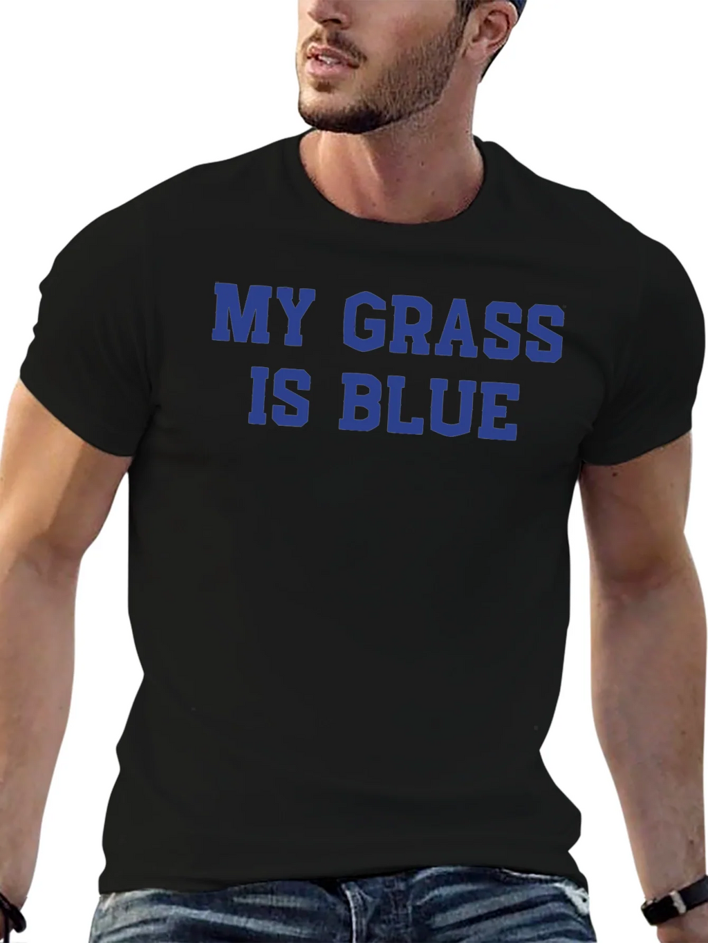 My Grass Is Blue T-Shirt - Bold Statement Tee product image 6