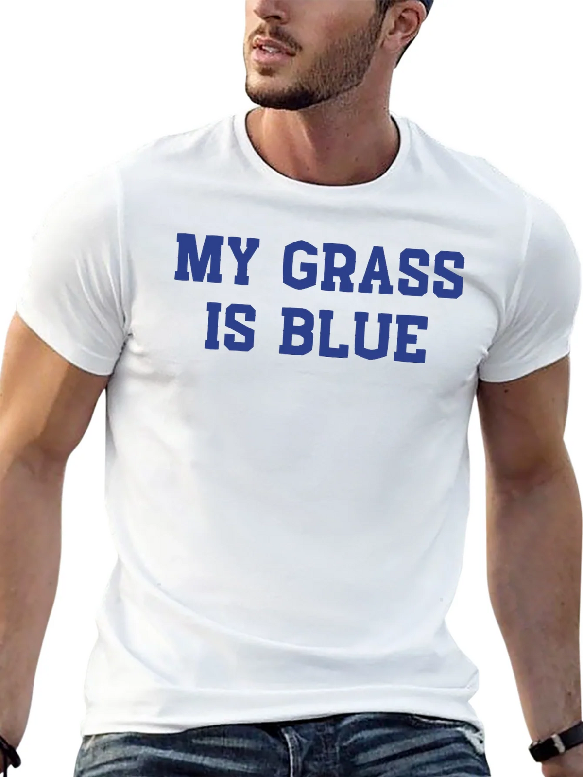 My Grass Is Blue T-Shirt - Bold Statement Tee product image 12