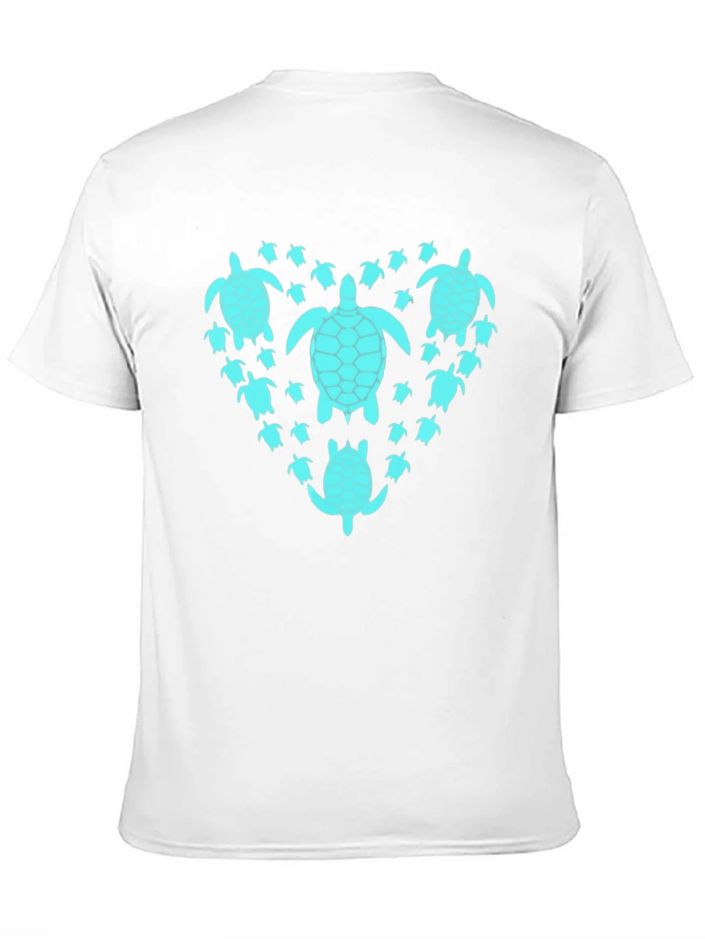 Turtle Heart T-Shirt - Black Graphic Tee product image 10