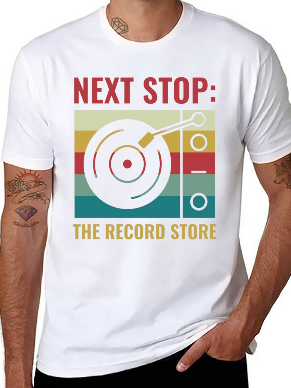 Next Stop Record Store Graphic Tee product image 6